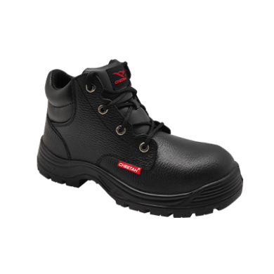 Cheetah safety shoes - Revolution - Mid cut lace up boots - Black