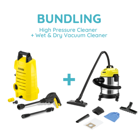 Karcher Promo Bundling K 1 + WD 1s Classic