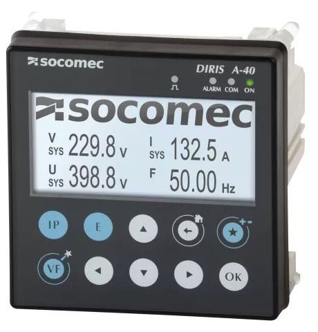 Socomec DIRIS A40 RS485 MODBUS 3I 2O