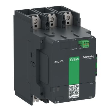 Schneider Kontaktor TeSys Giga, 3P (3NO), 400A, 100-250V AC/DC coil - LC1G400KUEN