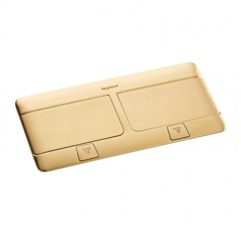 Legrand Popup Brass 8 Modul Stop Kontak Lantai - 054018