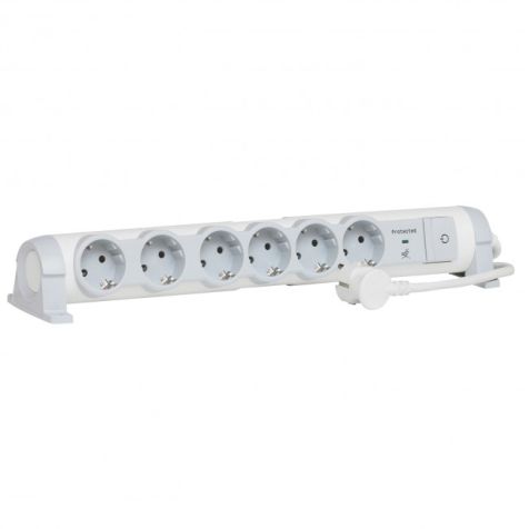 Legrand Moe 6X2P+E 1,5M SURGE PROTECT 