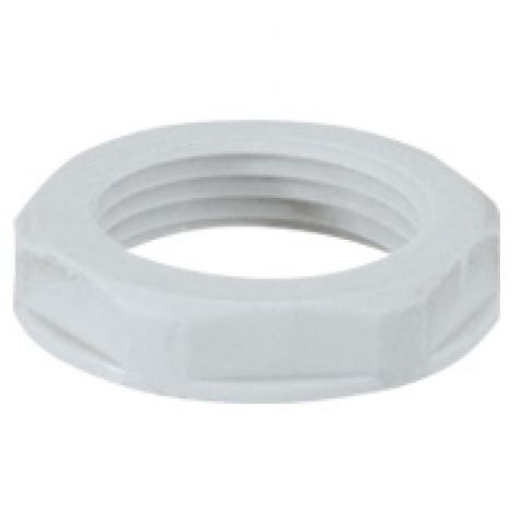 Legrand Locking nut plastic - IP55 - ISO 12 - RAL 7035 - 96840