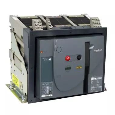 Schneider ACB MVS, 2000A, N, 4P, 50kA, MF, ETA2I, Fixed, Manual With Current Metering, Air Circuit Breaker - MVS20N4MF2A