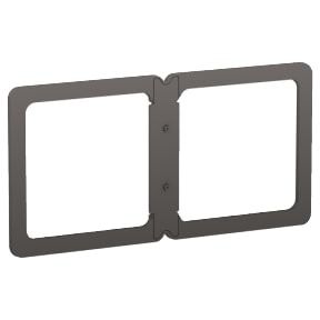 Schneider AvatarOn, Aligning Frame, 2G, Dark Grey - E8331_26_DG