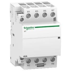 Schneider Acti 9 contactor iCT - 40A - 4NC - 4P - 220...240V 50Hz - A9C20847