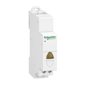 Schneider Acti9 iIL single indicator light - Yellow - 110-230 Vac - A9E18324