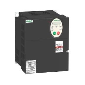 Schneider Altivar Building 212 - ATV212 -  7.5kW - 10hp - 480V - 3 phase - EMC - 1P21 - variable speed drive - ATV212HU75N4