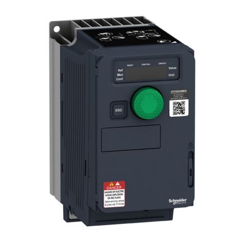 Schneider Altivar Machine 320 - ATV320 - 0.37 kW, 200...240 V, 1 phase, compact, variable speed drive - ATV320U04M2C