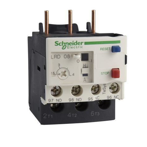 Schneider TeSys LRD - thermal overload relays -   2.5...4 A - class 10A - LRD08