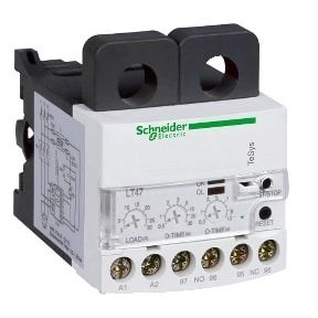 Schneider TeSys LT47 electronic over current relays - manual - 5...60 A - 200...240 V AC - LT4760M7S