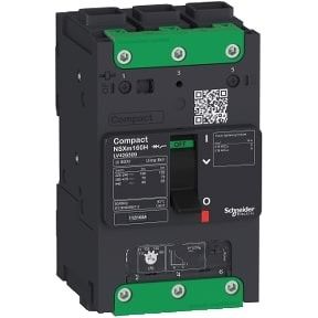 Schneider MCCB Compact NSXm 16A 3P 25kA at 380/415V(IEC) EverLink lug - LV426200