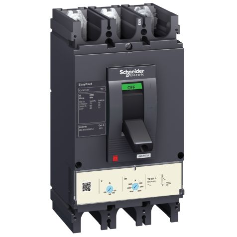 Schneider MCCB EasyPact CVS 400F - TM400D - 400 A - 3 poles 3d circuit breaker - LV540306