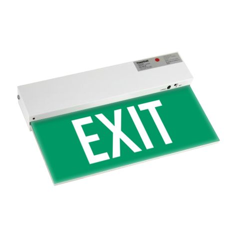 Powercraft Emergency Exit Sign (Single Side - Slim Led)