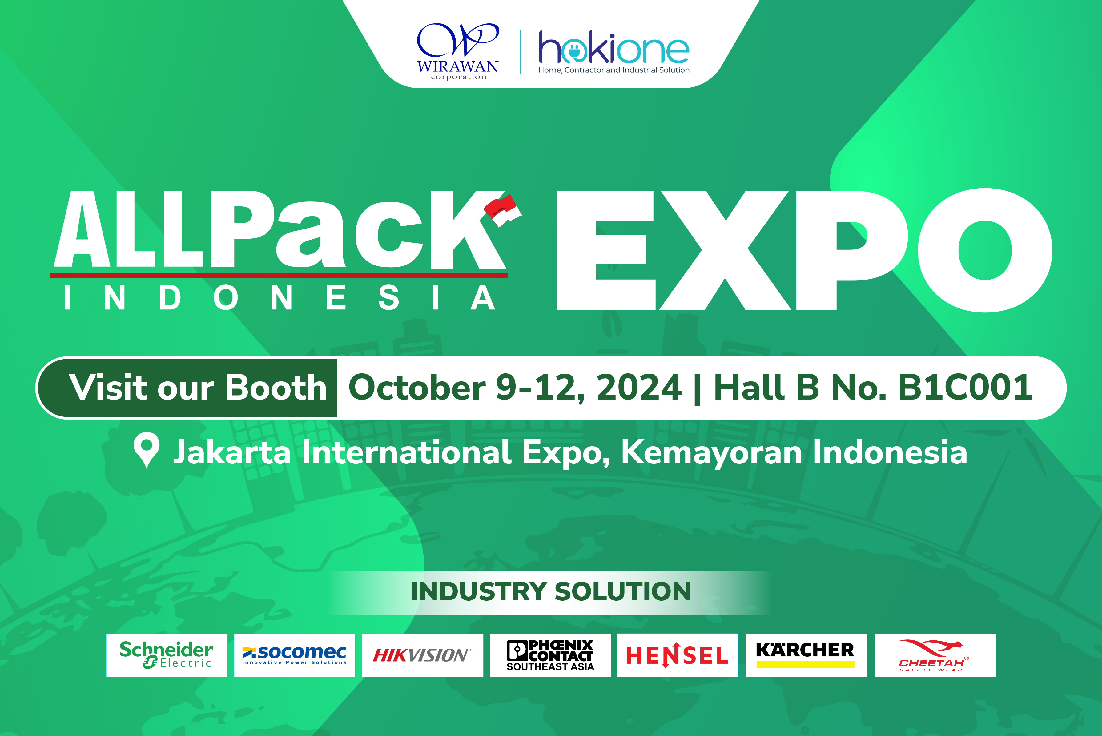 Tunggu Kehadiran HOKIONE di ALLPACK Indonesia Expo 2024!